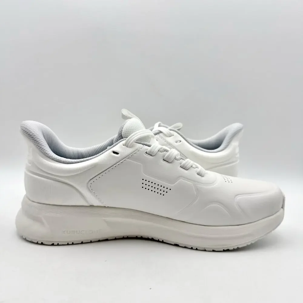 KURU Womens Shift Sneakers Size 7.5 EU 38 Bright White Anti Slip Athletic NIB